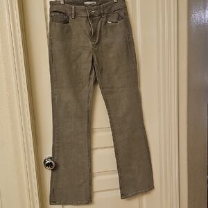 Chico's Gray Flare & Wide Leg Jeans
